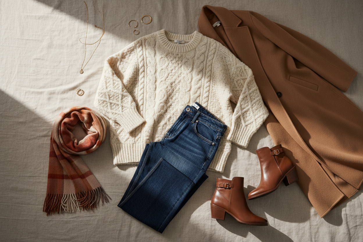 Ideas de outfits invernales para cenas informales: comodidad y estilo sin esfuerzo