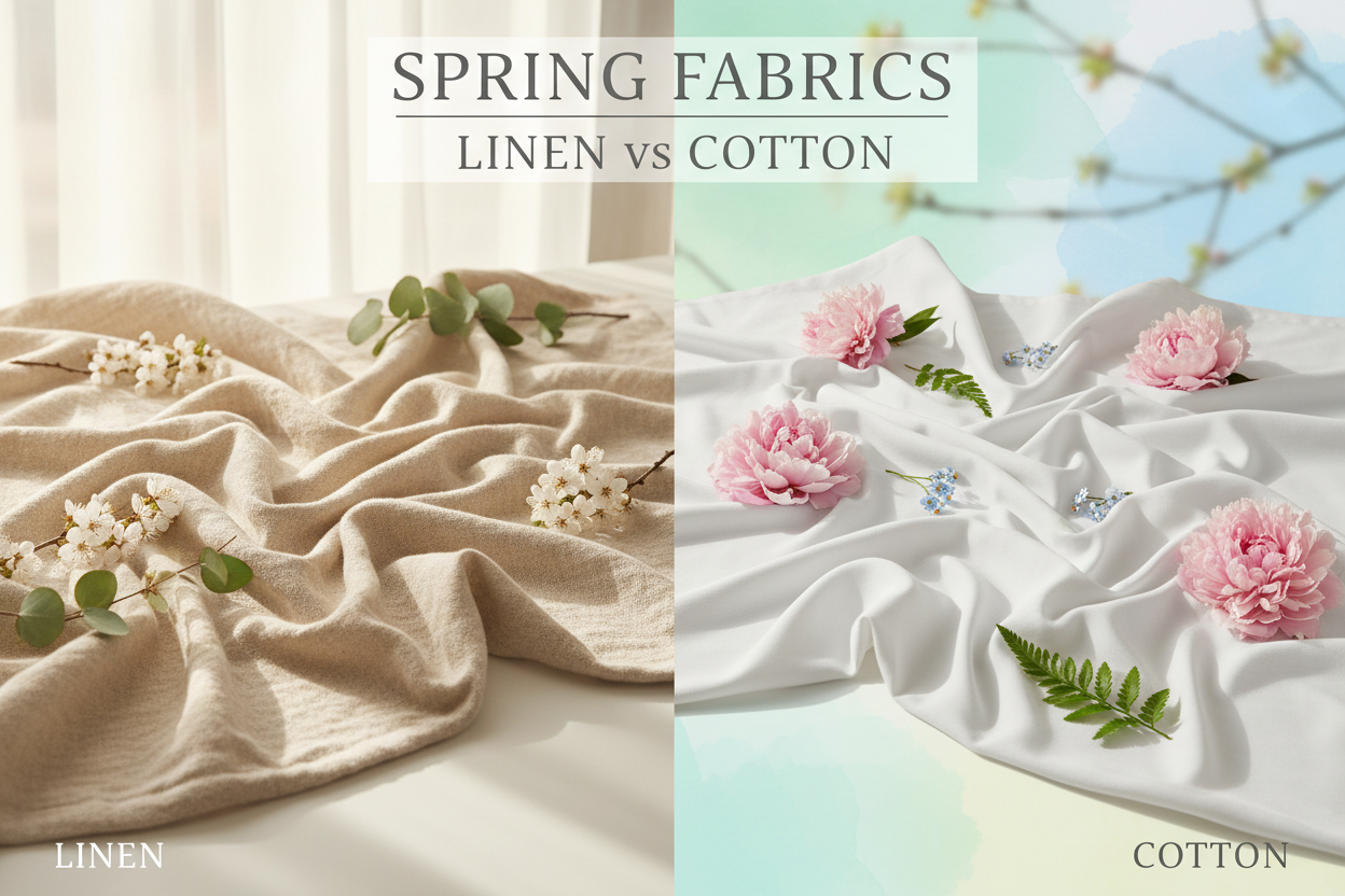 Lino o algodón: qué es mejor para primavera