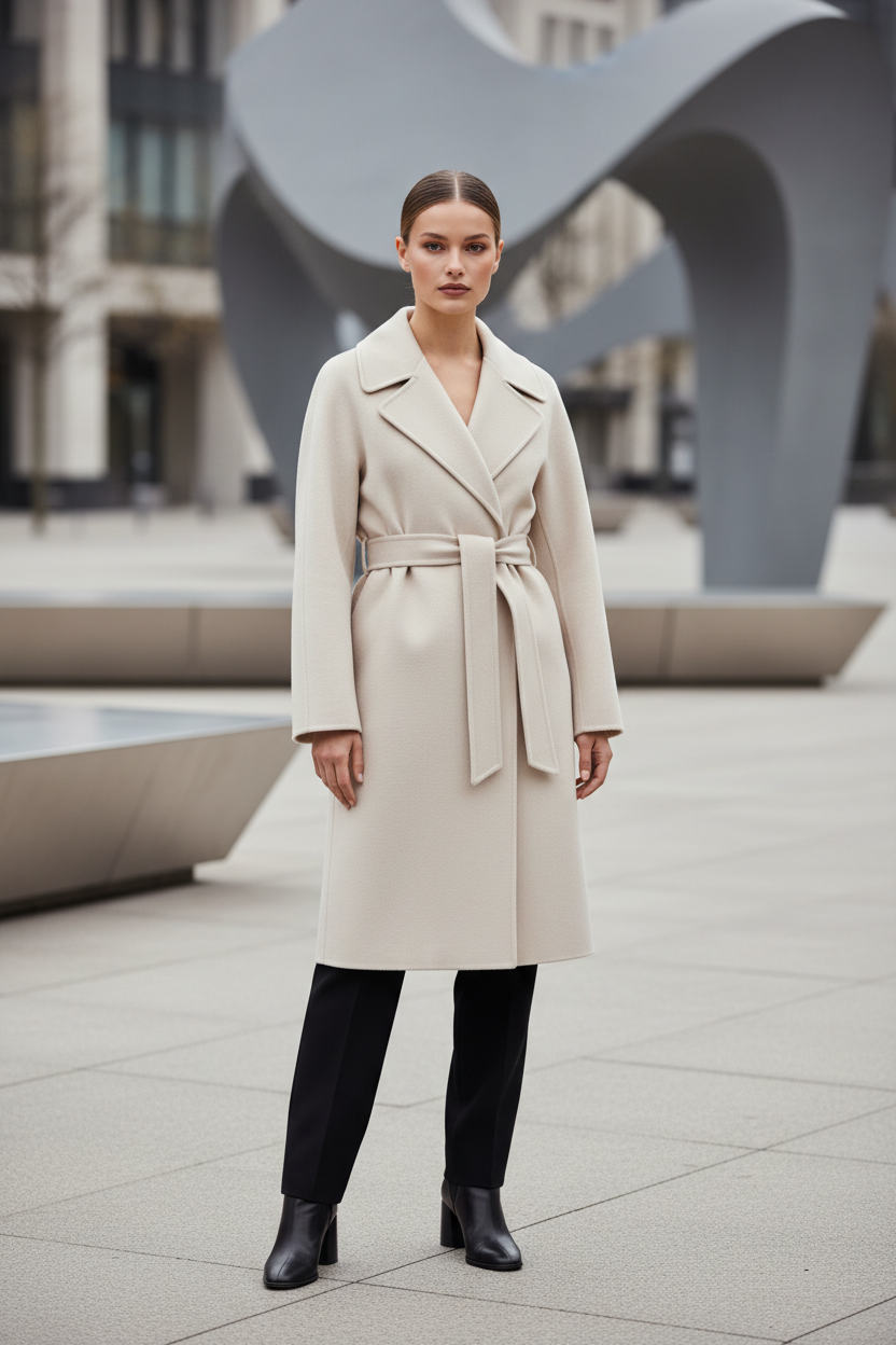 Looks de invierno minimalistas y elegantes: menos es más