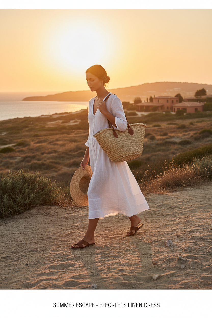 Looks de verano con sandalias planas