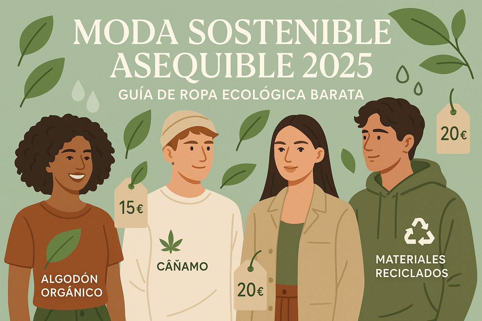 Moda Sostenible Asequible 2025: Guía de Ropa Ecológica Barata
