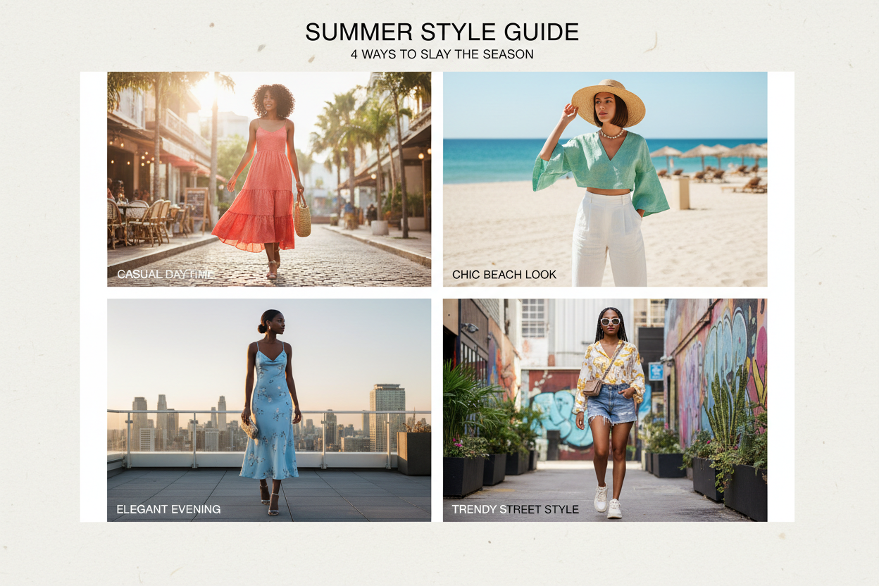 Outfits de verano mujer: ideas frescas y modernas para cada ocasión