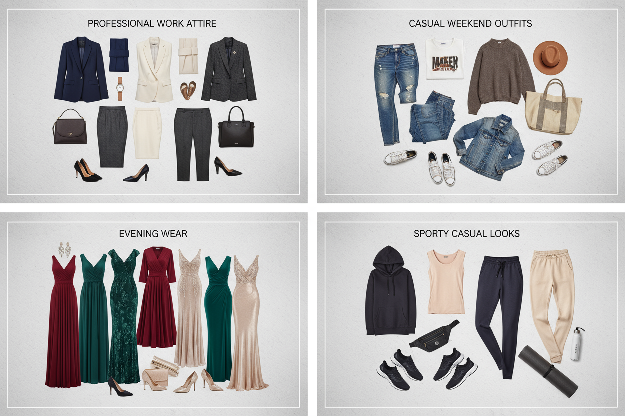 Outfits para cada ocasión: del trabajo al fin de semana