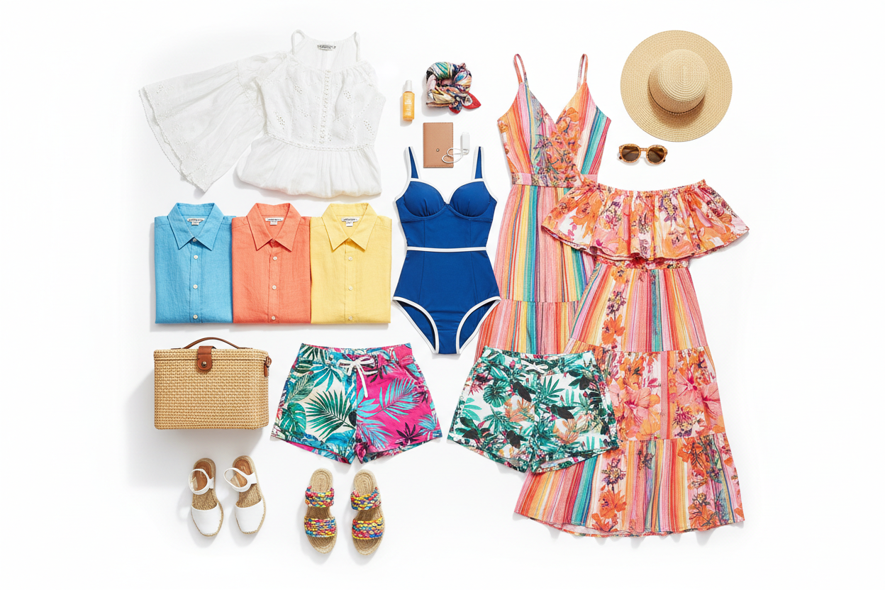 Qué ropa llevar para un viaje de verano de 7 días