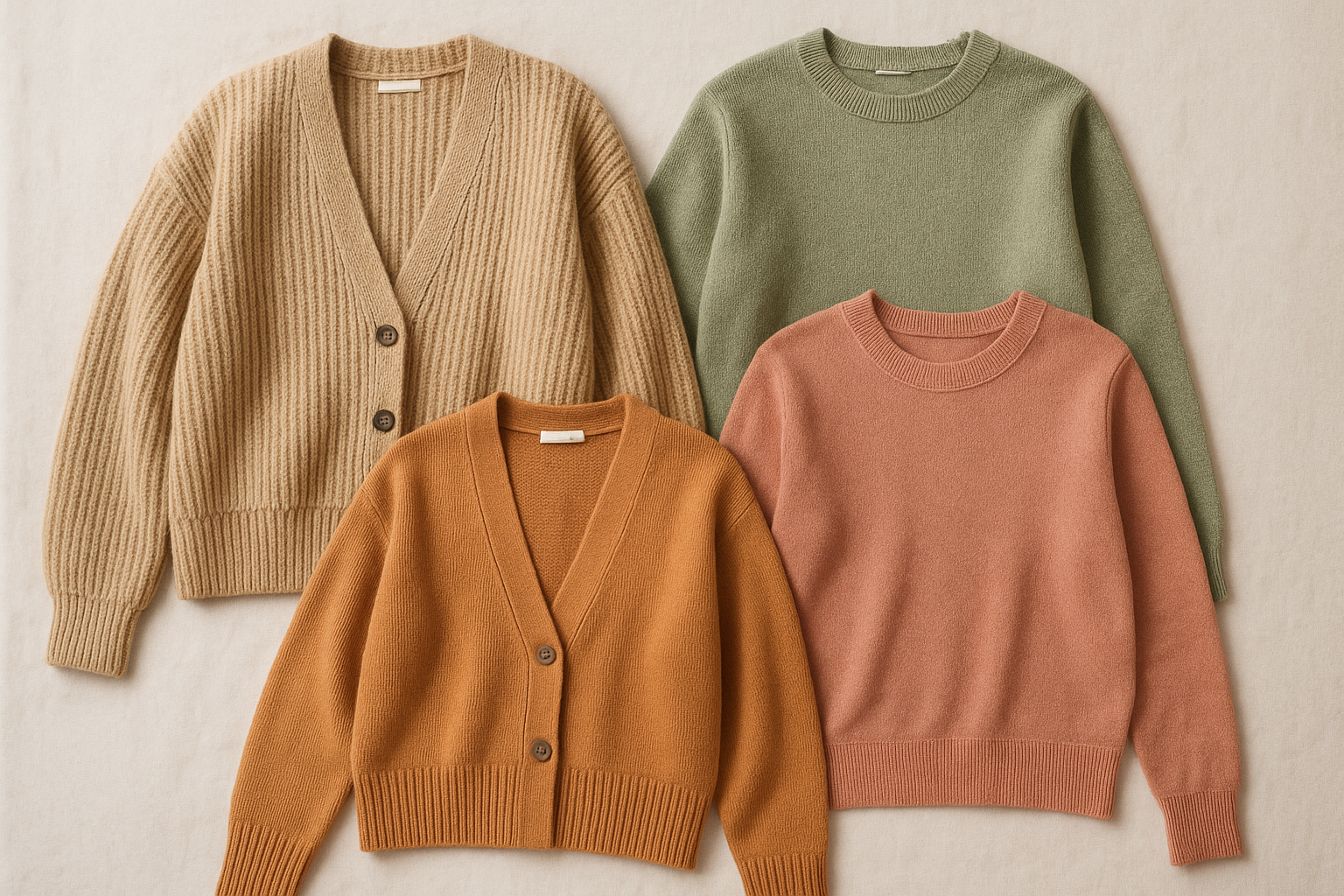 Rebecas y Jerseys Imprescindibles: Moda de Entretiempo 2025