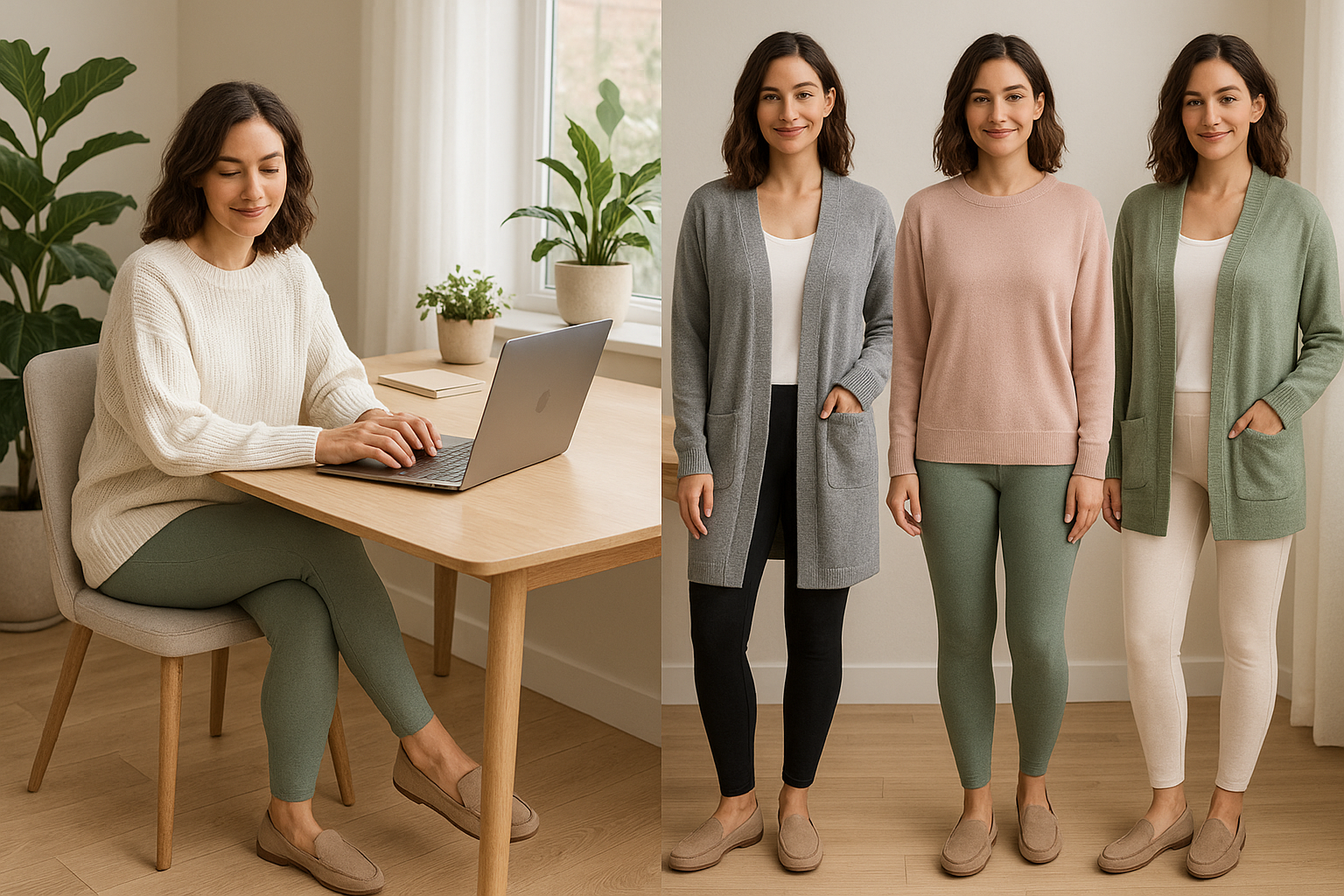 Ropa cómoda para trabajar desde casa Ropa cómoda mujer