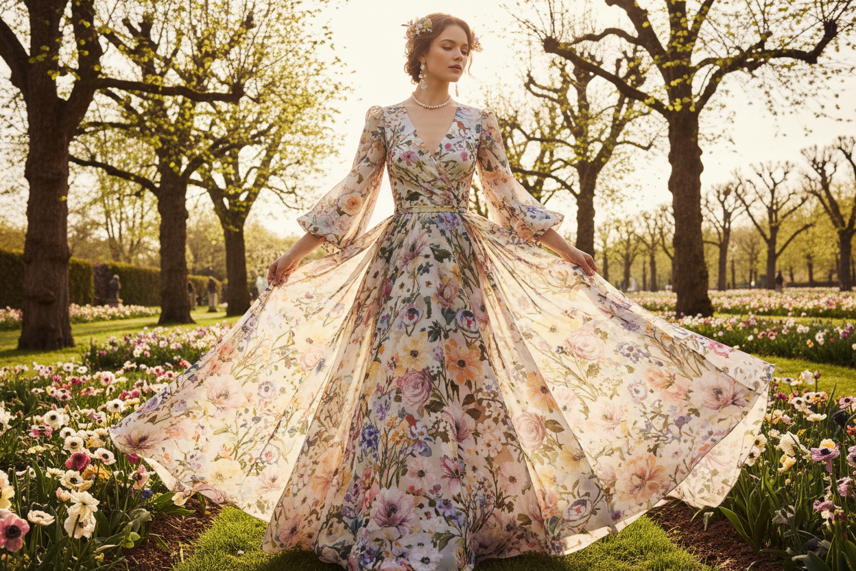 Vestidos florales de primavera: cómo elegir el ideal para tu estilo