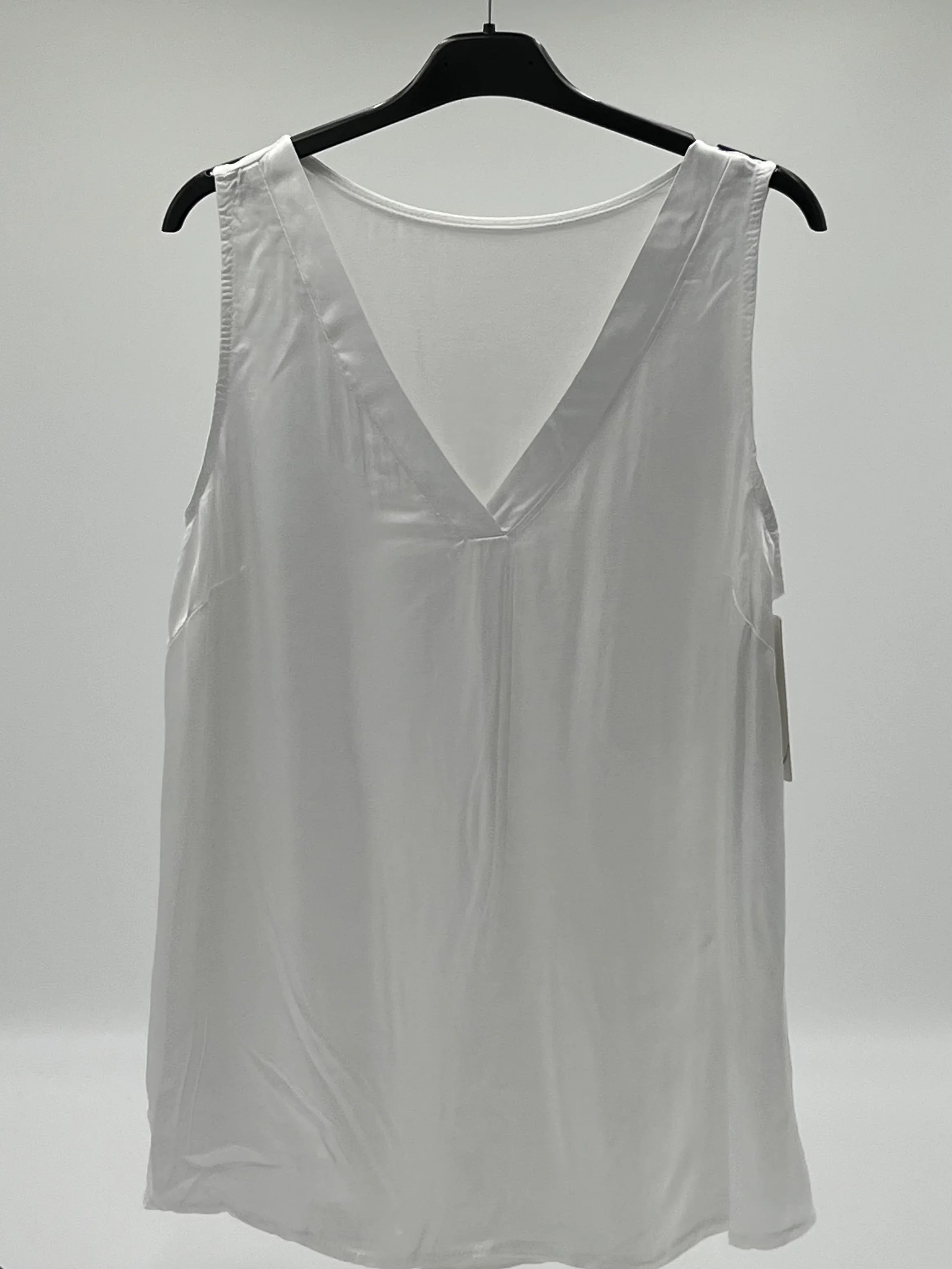 Blusa raso blanca
