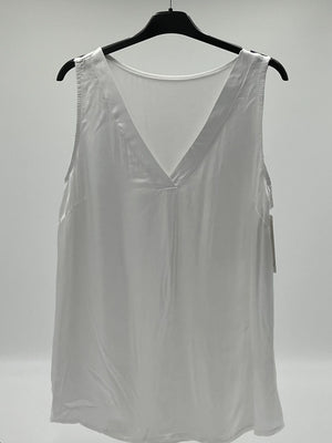 Blusa raso blanca