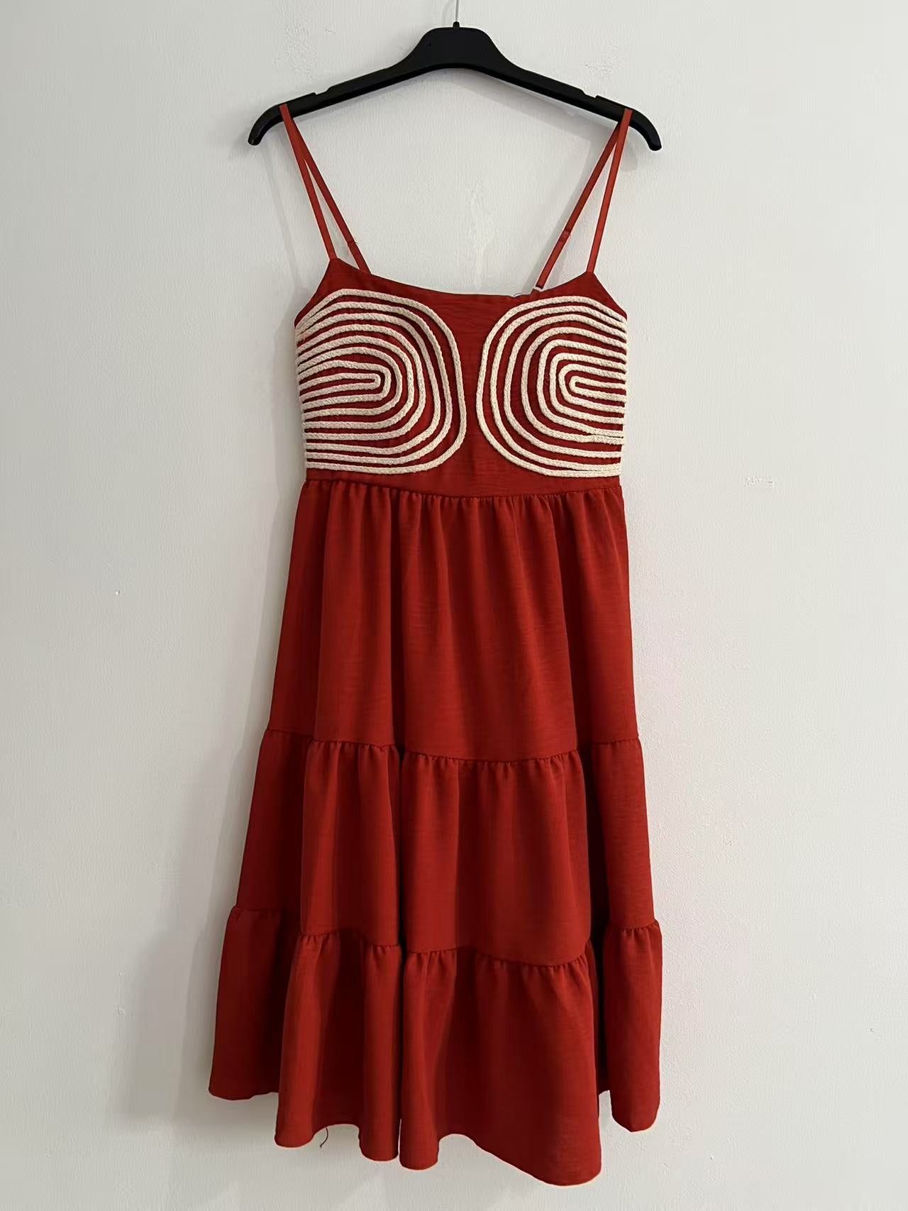 Vestido midi caldera