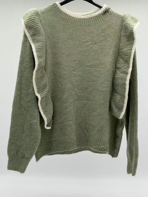 Jersey lana vonlantes verde matcha