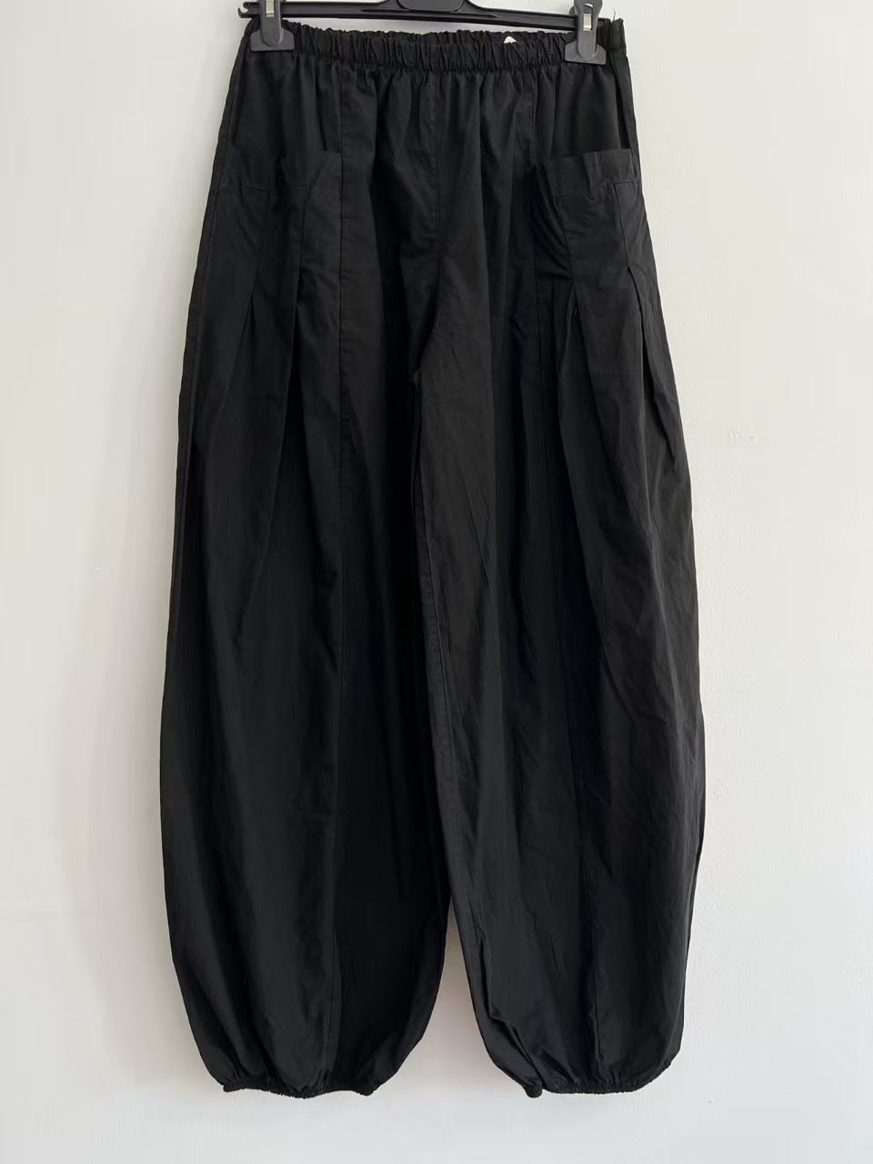 Pantalón Bombacho Jogger Ligero de Verano con Tobillo Elástico