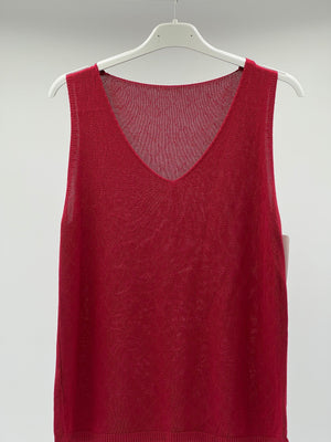 Jersey fino rojo