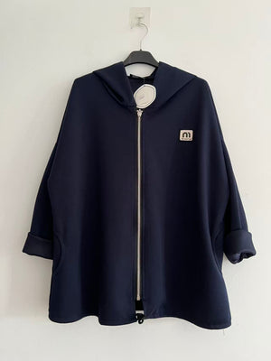 Sudadera lisa suave marino