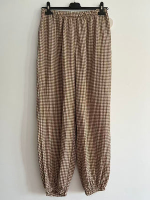 Pantalón cuadro largo caldera