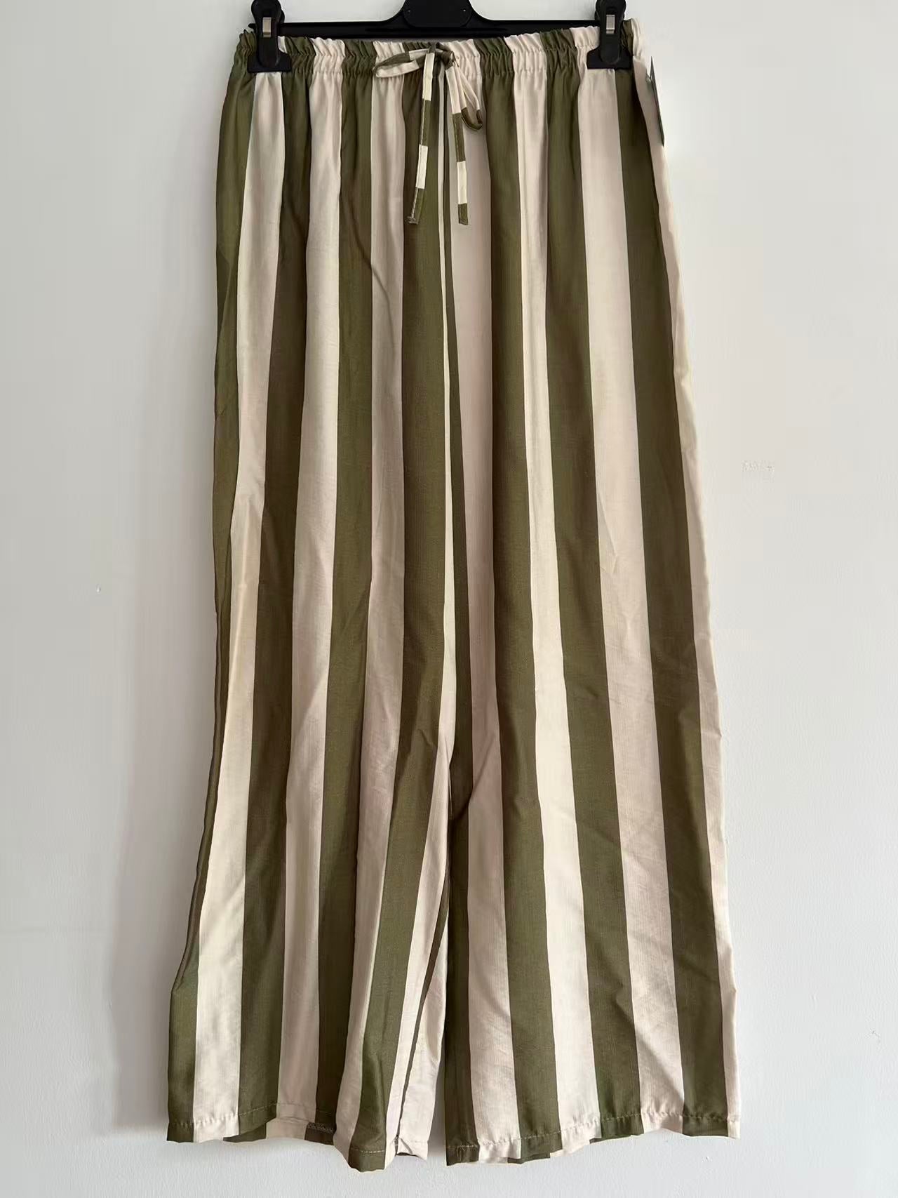 Pantalón Palazzo de Rayas Verticales