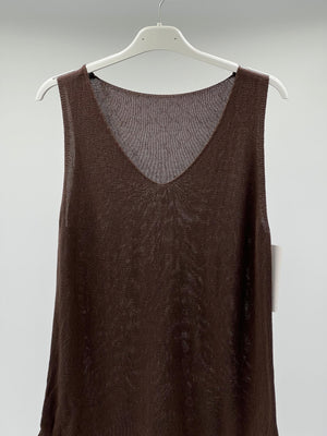 Jersey fino marron