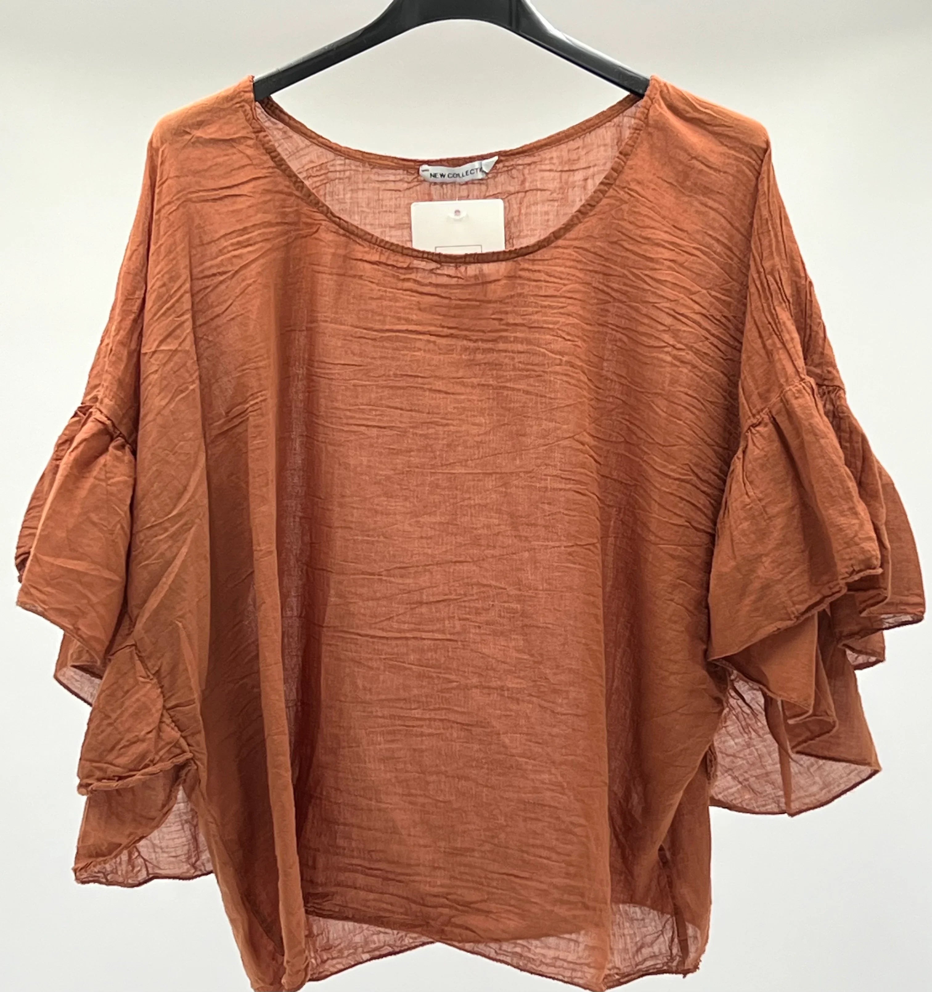 Blusa oversize fina
