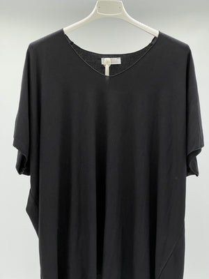 Camiseta pico negro