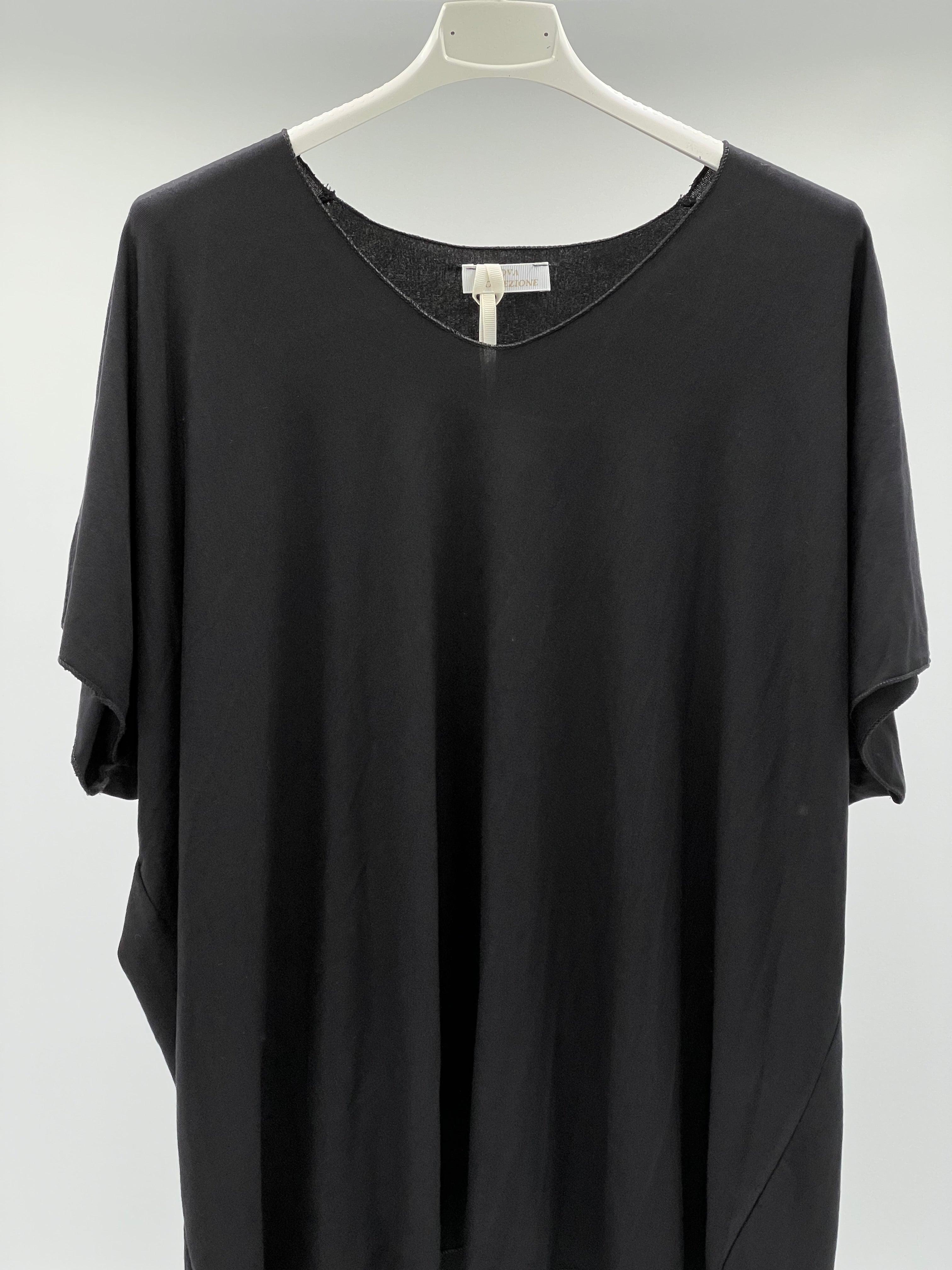 Camiseta pico negro