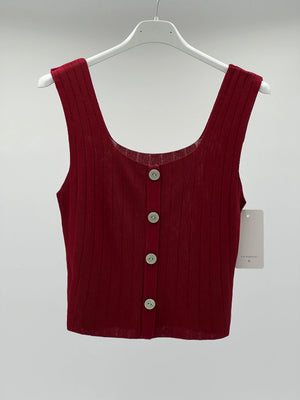 Top tirantes rojo