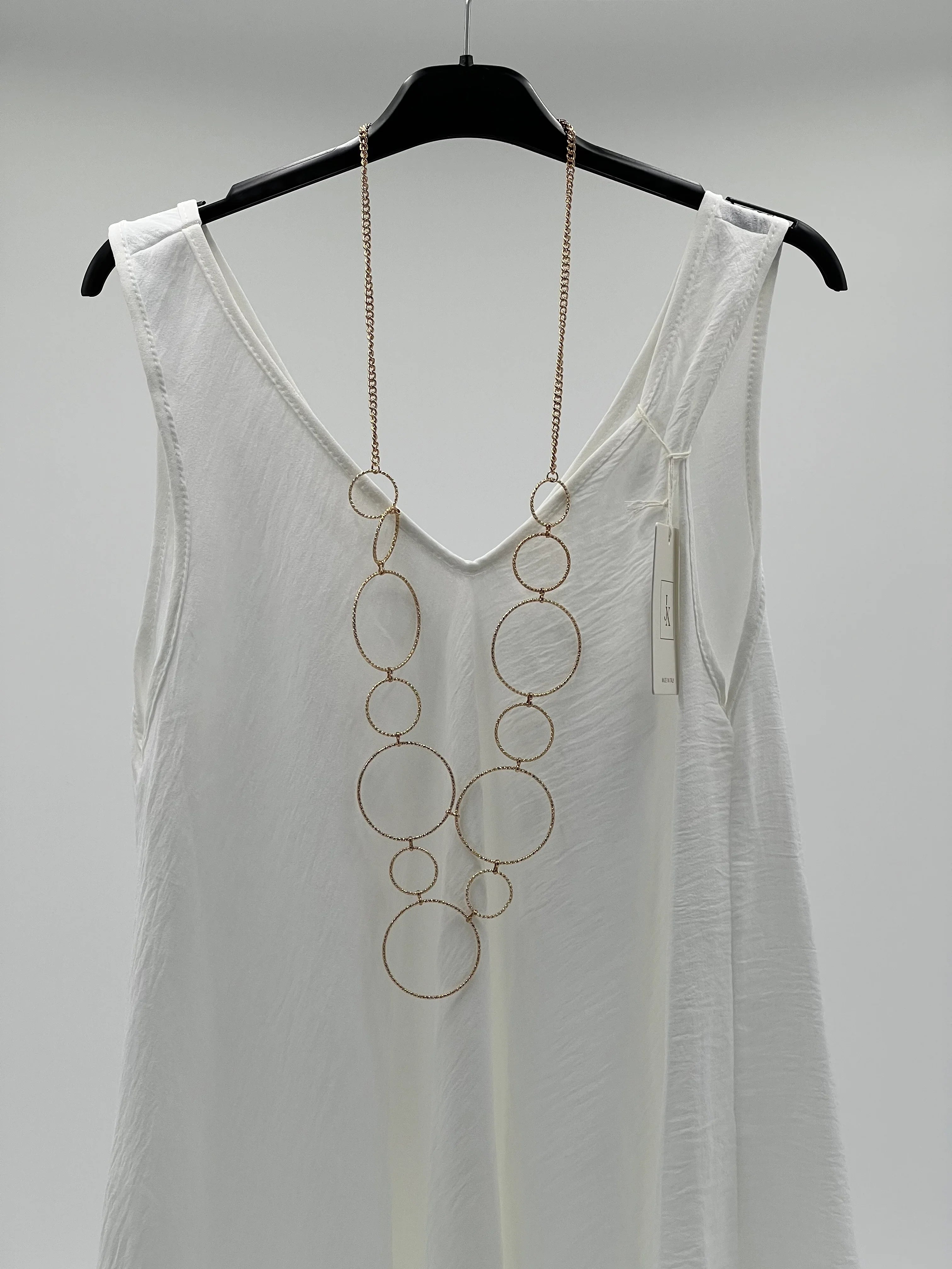 Blusa larga tirantes