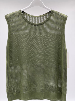 Jersey fino verde caqui