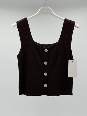 Top tirantes marron
