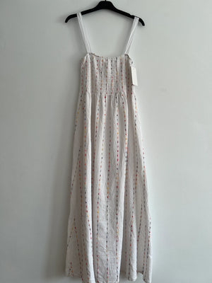Vestido lino blanco