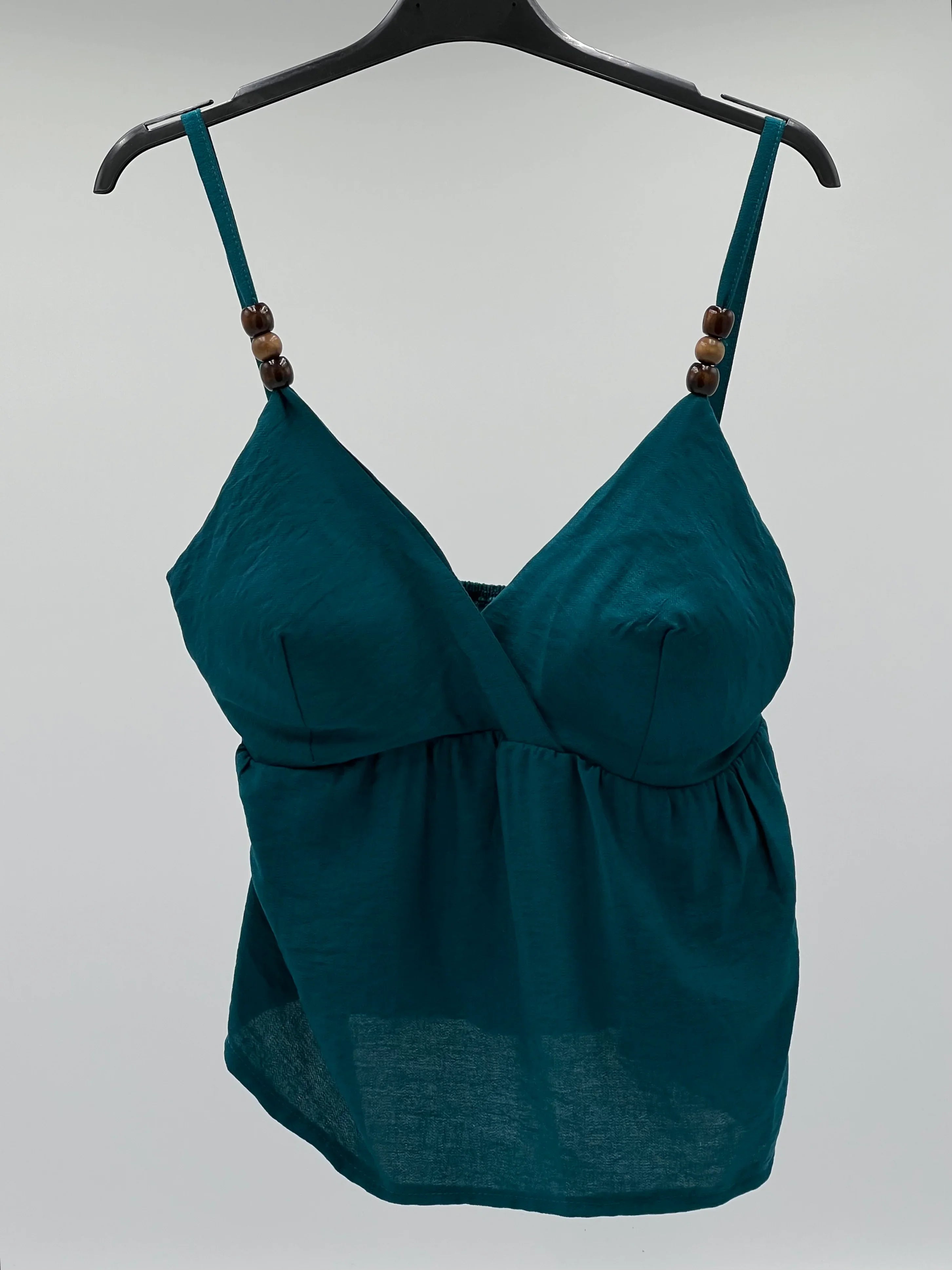 Blusa corta tirantes soportes