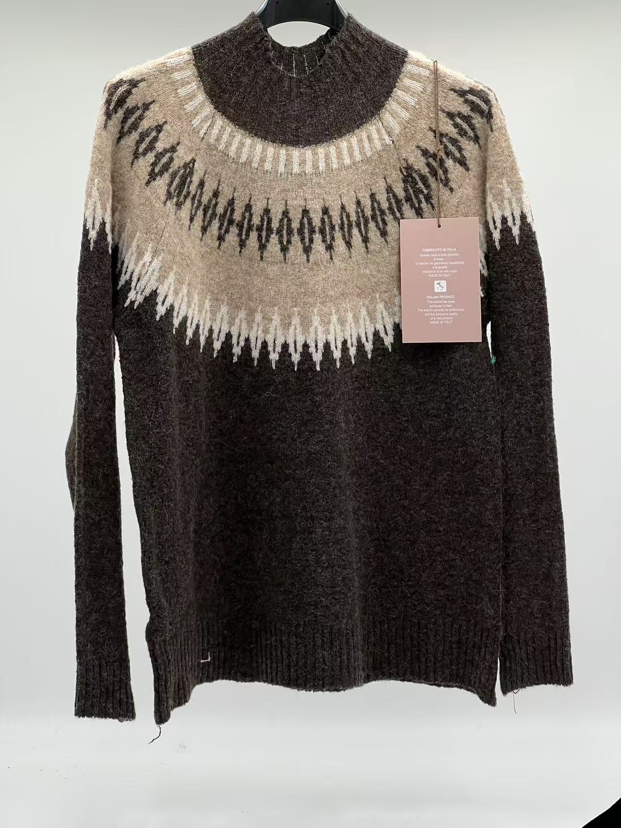 Jersey lana winter marrón chocolate 