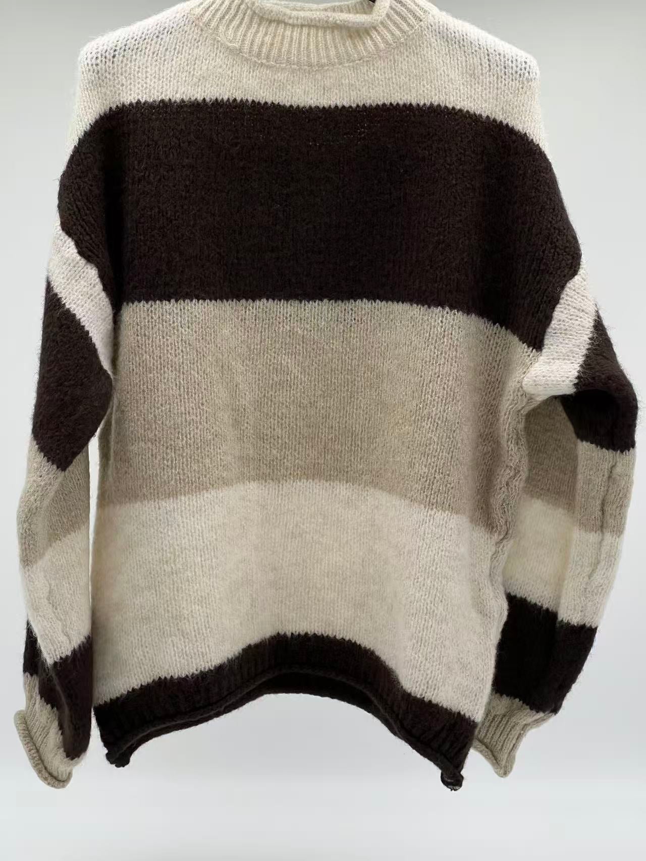 Jersey de lana beige